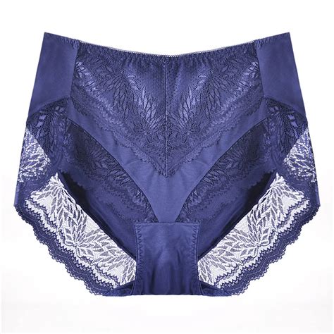 French Romantic Seamless Underwear Women Intimates High Waist Lace