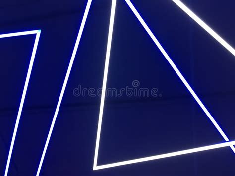 Blue neon lights stock image. Image of glowing, neon - 126266891