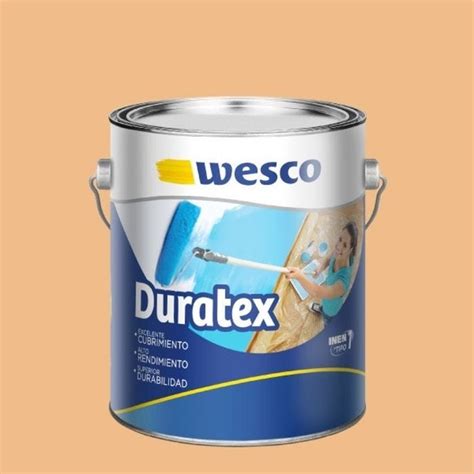 Pintura Duratex Durazno De Wesco Para Interiores Y Exteriores Pintulac