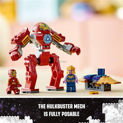 LEGO 76263 Marvel Iron Man Hulkbuster Vs Thanos Building Toy Set