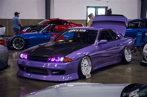 Bagged Purple R32 Skyline Coupe BenLevy