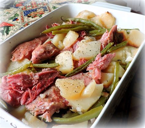 Ham Green Beans And Potatoes Recipe Crock Pot