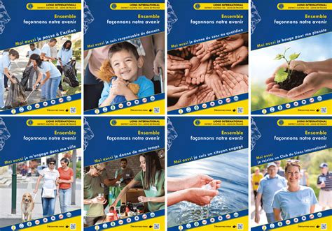 Affiches Lions Clubs District Est