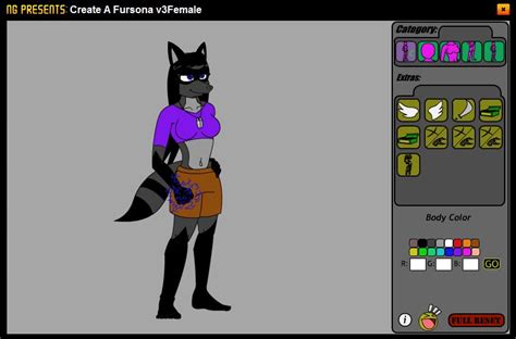 Fursona Creator Rachel By Ninjafoxshadow On Deviantart