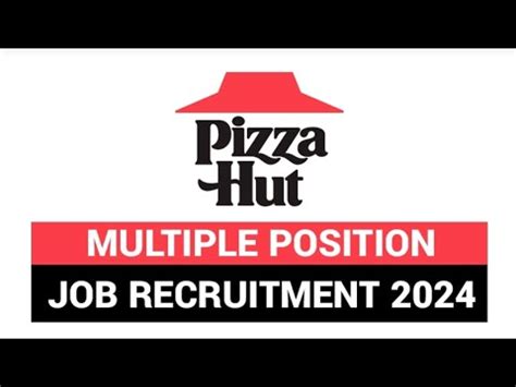 Fresher And Experienced Job In Pizza Hut Pan India Latest Job All