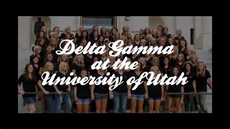 Delta Gamma University Of Utah Recruitment 2010 Youtube