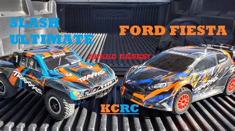 KCRC Traxxas Ford Fiesta VXL 4x4 Slash Ultimate Included Opt