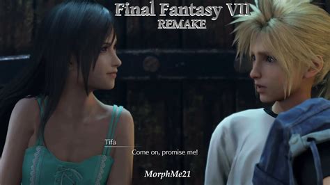 Final Fantasy VII 4K Cloud S Promise To Tifa YouTube