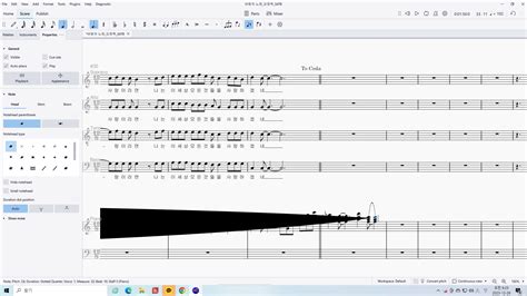 problem  adding ties musescore