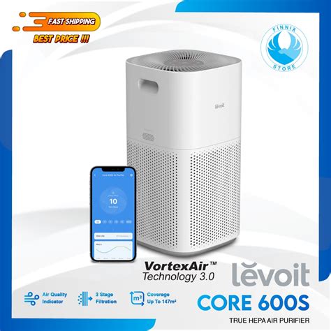 Jual Levoit Core S Smart Wifi Air Purifier True Hepa H Pembersih