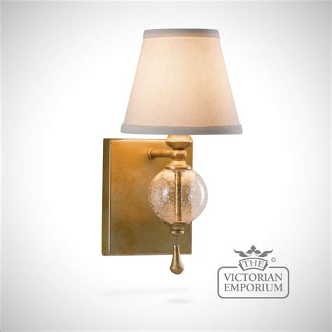 Glass globe wall sconce | Wall Lights | The Victorian Emporium