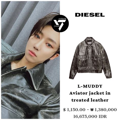 Seventeen Fashion 세븐틴 패션 on Twitter The8 wore Diesel Jacket in 2022