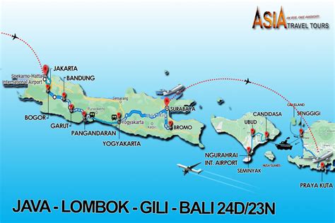 Asia Travel Tours 24 Dagen Java Lombok Gili T Bali