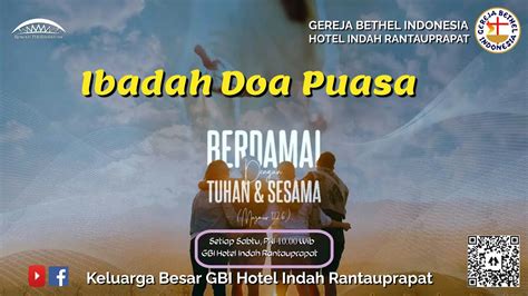 Live Streaming Ibadah Doa Puasa GBI Hotel Indah R Prapat 02