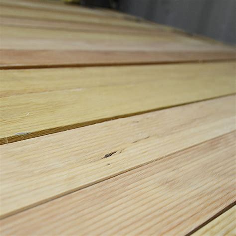 Untreated Pine Decking Northern Poles And Thatching