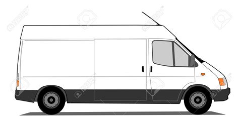 Courier Transit Van Cartoon Clip Art Library