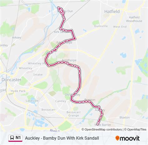 N1 Route Schedules Stops And Maps Auckley Updated