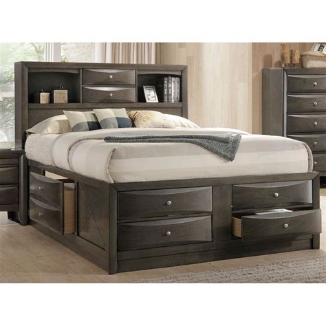 Storage And Style Abound In The Emily Queen Storage Bed And It S Now At