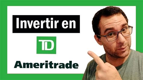 Cómo usar la PLATAFORMA TD AMERITRADE 1 PARA PRINCIPIANTES YouTube