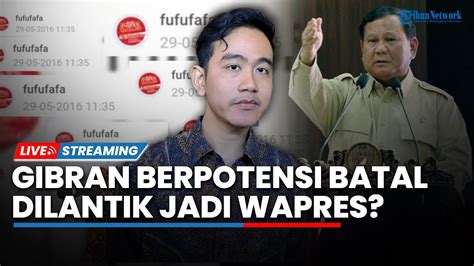 Gibran Berpotensi Didiskualifikasi Dari Pelantikan Wapres Menlu Retno