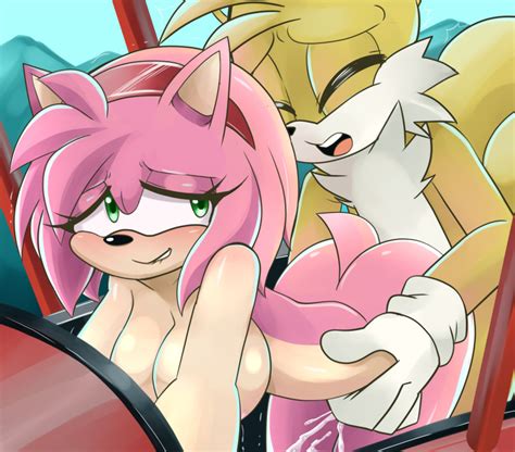 Hentai Busty 1boy 1girl Ambiguous Penetration Amy Rose Anthro Ass