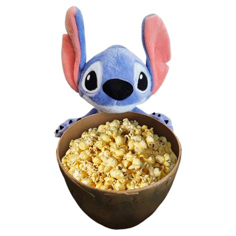 Lilo & Stitch 2025 - Plush Popcorn Bucket - Cinemark Plush Toy for Sale