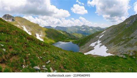 High Altitude Mountain Lake Beautiful Nature Stock Photo 2234658887 ...