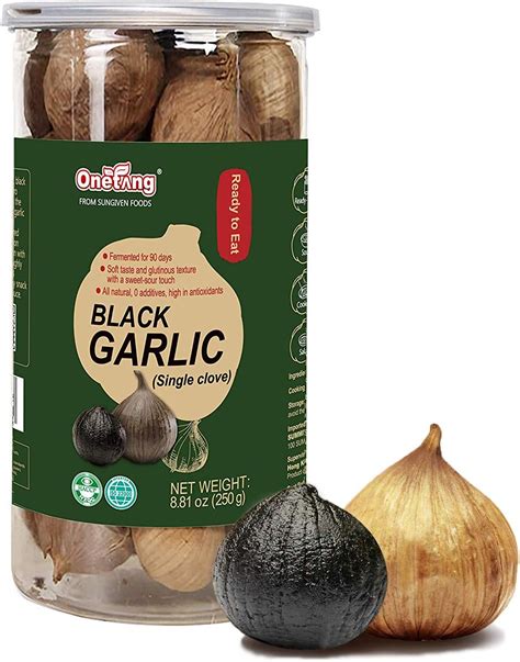 Onetang Black Garlic 250g Whole Black Garlic Fermented For 90 Days 0