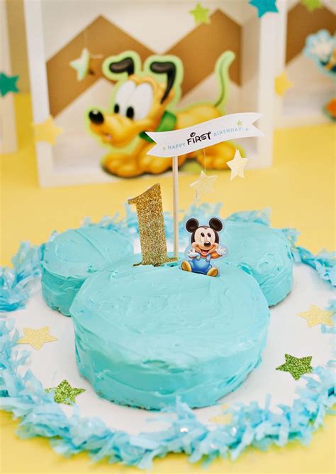 Creative Mickey Mouse 1st Birthday Party Ideas Free Printables Artofit