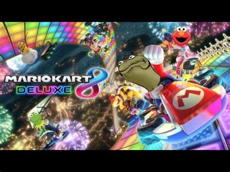 Kermit Da Frog Vs Roderick Da Frog Vs Elmo In Mario Kart 8 Deluxe