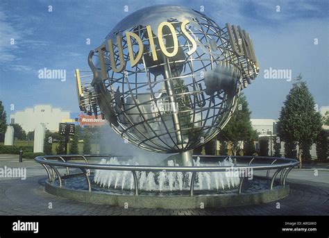 Universal Studios Globe Fountain