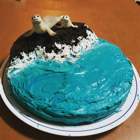 Seals Birthday Cake Ideas Images Pictures