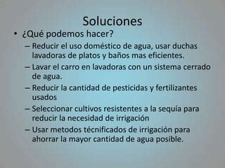 Sustentabilidad De Recursos Hidricos PPT