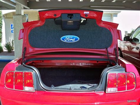 Made Own Trunk Lid Mat Ford Mustang Forum