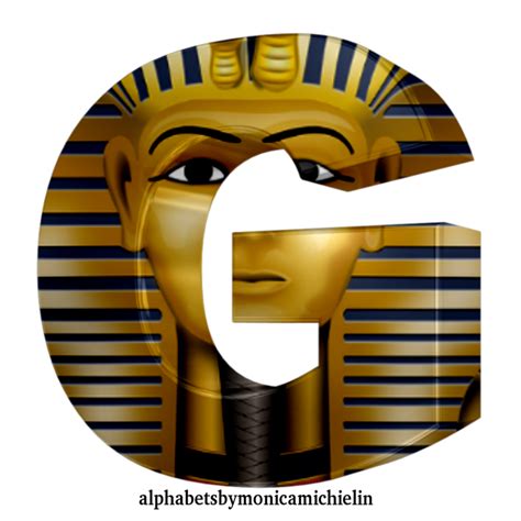 M Michielin Alphabets 4 Egypt Pharaoh Alphabet Png Alfabeto FaraÓ