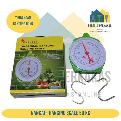 Jual Timbangan Gantung 50 Kg Nankai Timbangan Manual Hanging Scale