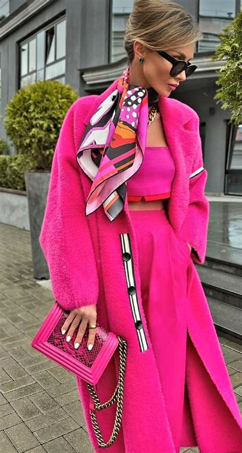 Pink Outfit With Scarf Victoriascarf Flickr