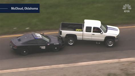 Truck Flips During High Speed Chase And Keeps Going