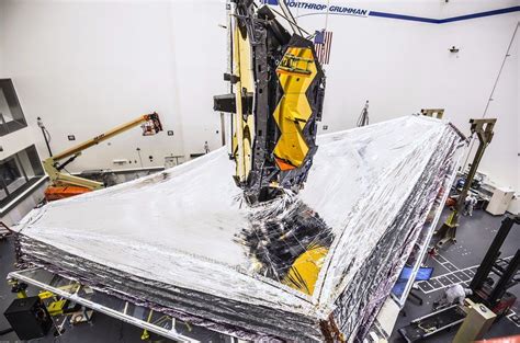 James Webb Space Telescope Sun Shield Is Fully Deployed BBC News