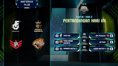 Mdl Id Season Hasil Dan Jadwal Lengkap Play In Spin