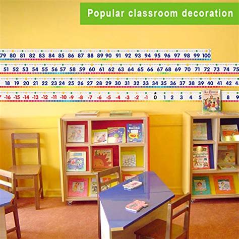 Number Line Bulletin Board Border 20 To 100 Classroom Decoration Set