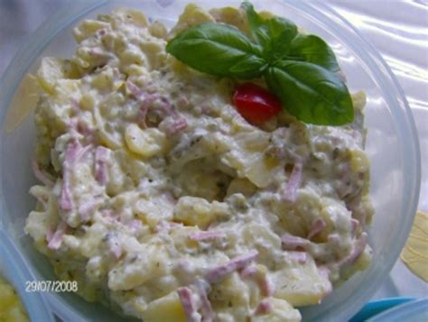 Kartoffelsalat Mit Fleischsalat Rezept Kochbarde