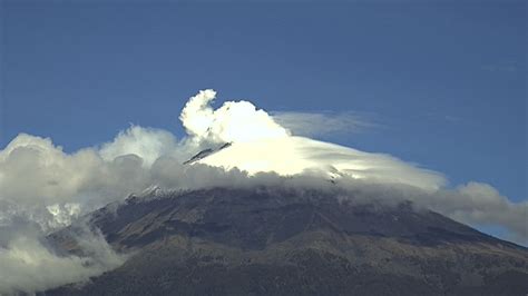 Cuál es la actividad del Volcán Popocatépetl hoy 16 de agosto de 2024