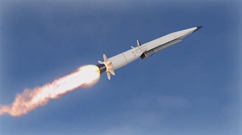 Zircon M Hypersonic Missile D Turbosquid