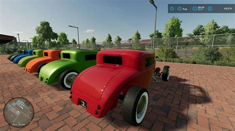 Fs22 Ford Coupe Hotrod Wip V1000 Farming Simulator 22 мод Fs 19 МОДЫ