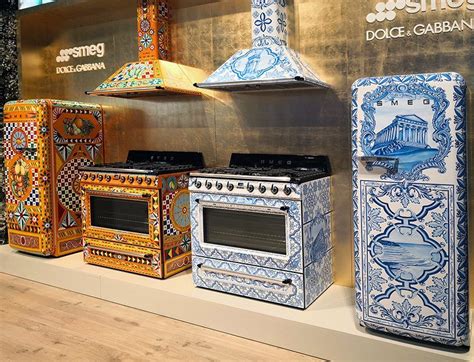 Dolce Gabbana X Smeg Transform Kitchen Appliances With Sicilian