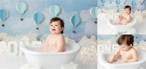 Hot Air Balloon St Birthday Cake Smash