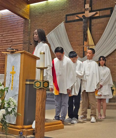 Confirmation At St Patrick Parish Saskatoon Diocese Of Saskatoon