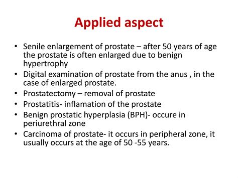 Prostate gland | PPT