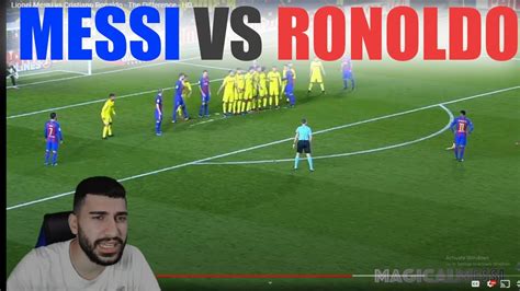 Messi Or Ronaldo Reacting To Lionel Messi Vs Cristiano Ronaldo The